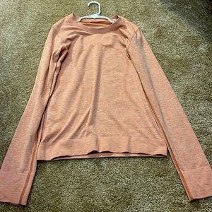 size 2 lululemon long sleeve t shirt full length